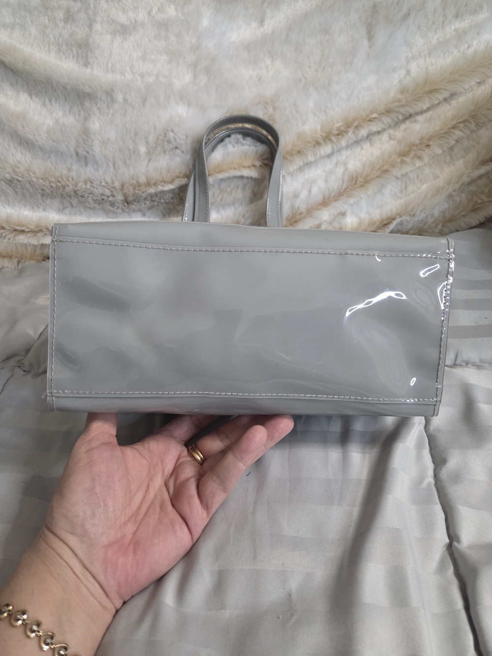 Ted Baker Alacon Plain Bow Medium Icon Tote Bag - Picture 7 of 9